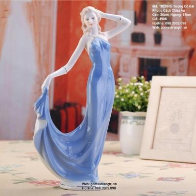 Tượng Cô Gái Phong Cách Châu Âu